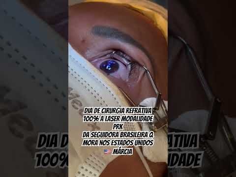 Cirurgia refrativa modalidade PRK #cirurgiarefrativa #miopia