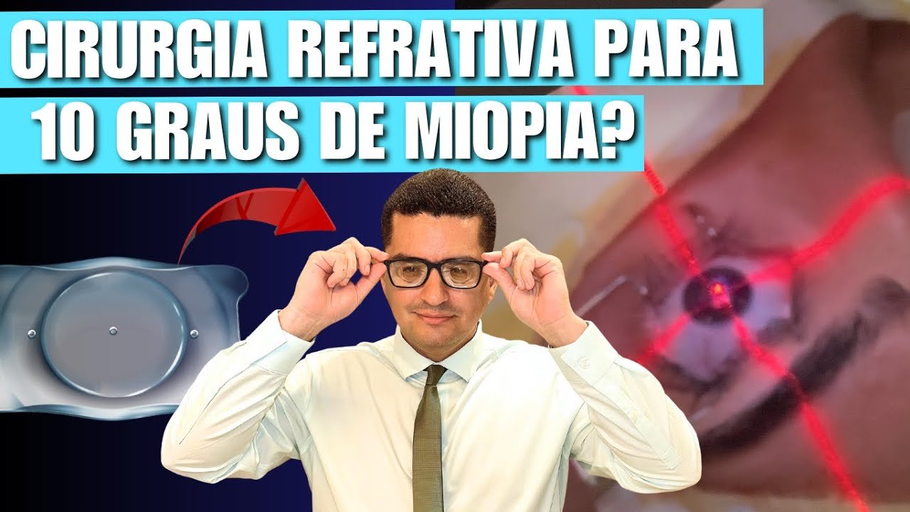 Cirurgia Refrativa em Altos Graus de Miopia: O Que Você Precisa Saber