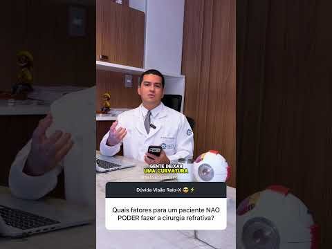 Cirurgia refrativa: posso fazer?