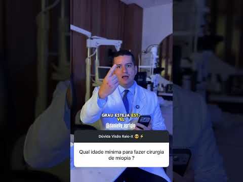 Cirurgia refrativa: qual idade mínima posso fazer?